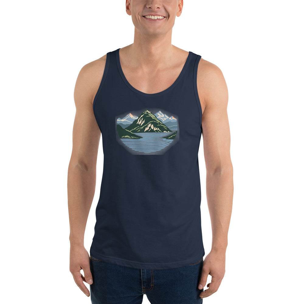 Stanserhorn Vierwaldstättersee Tanktop – Marineblau