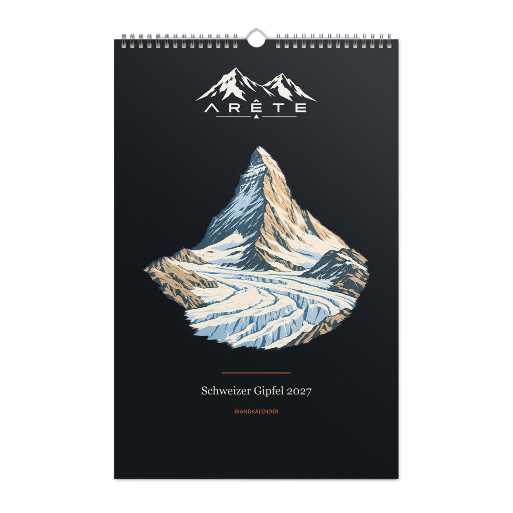 Wandkalender 2027 – Schweizer Gipfel – cover