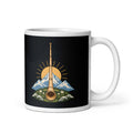 Alphorn bei Sonnenaufgang Tasse – 325 ml