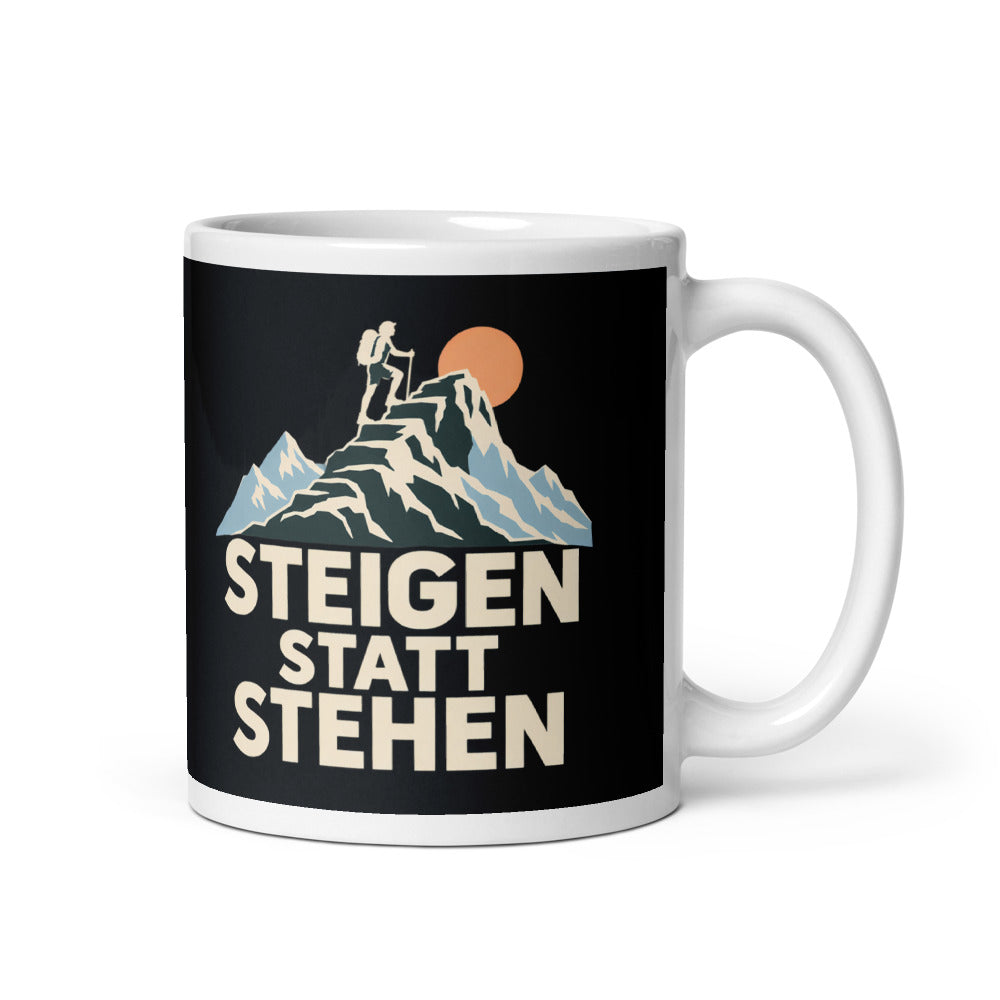 Steigen statt stehen Tasse – 325 ml