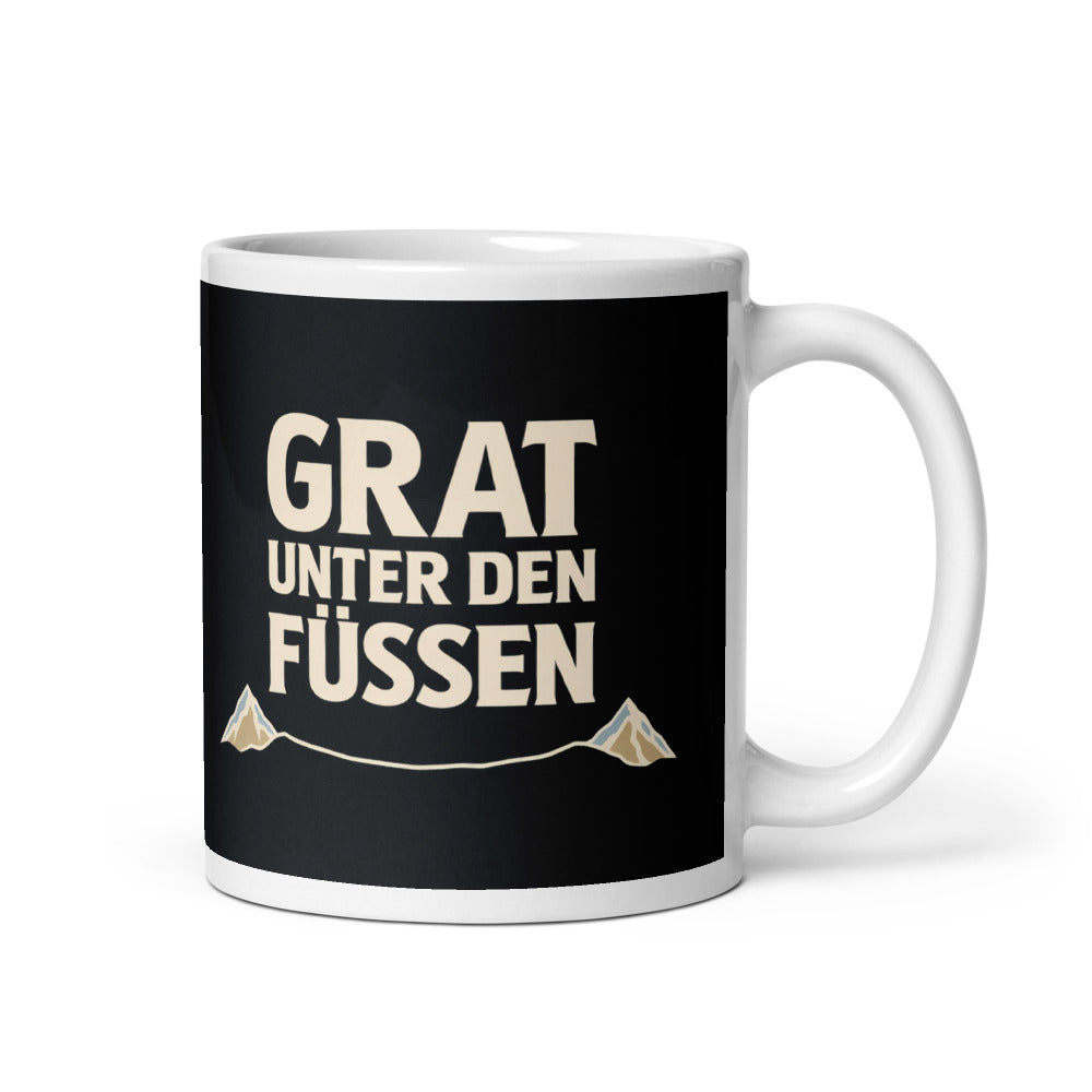 Grat unter den Füssen Tasse – 325 ml