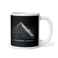 Piz Bernina Höhenlinien Tasse – 325 ml