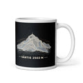 Säntis Höhenlinien Tasse – 325 ml