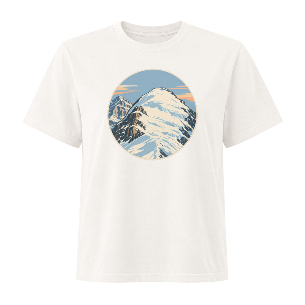 Mönch Nollen Damen Heavyweight-T-Shirt – Vintage-Weiss
