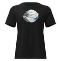 Klein Titlis Felsnase Damen-T-Shirt – Schwarz