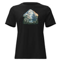 Doldenhorn Kandersteg Damen-T-Shirt – Schwarz