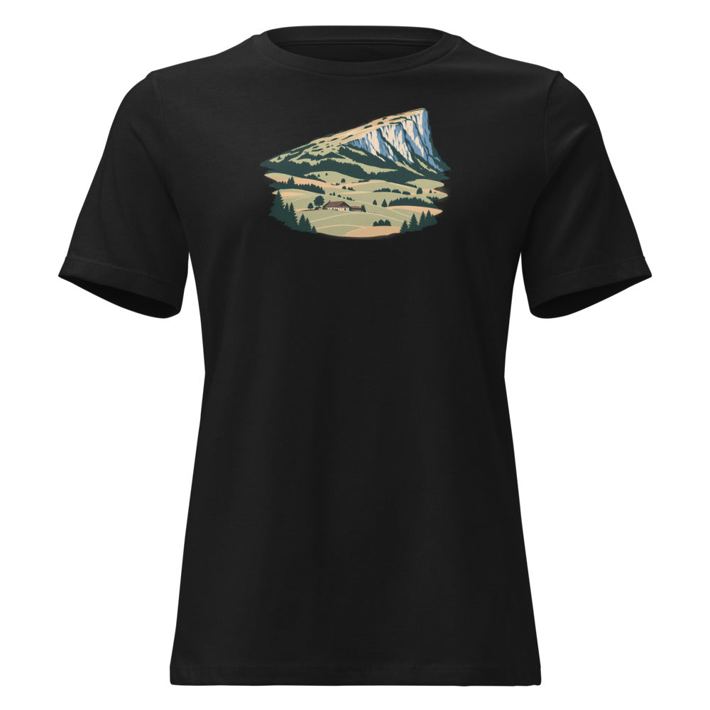 Hohgant Emmental Damen-T-Shirt – Schwarz