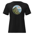 Rochers de Naye Genfersee Damen-T-Shirt – Schwarz