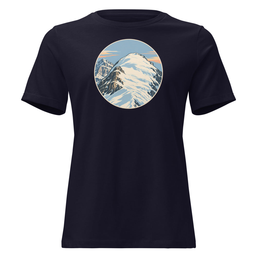 Mönch Nollen Damen-T-Shirt – Marineblau