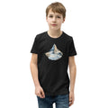 Matterhorn Gornergrat Kinder-T-Shirt – Schwarz