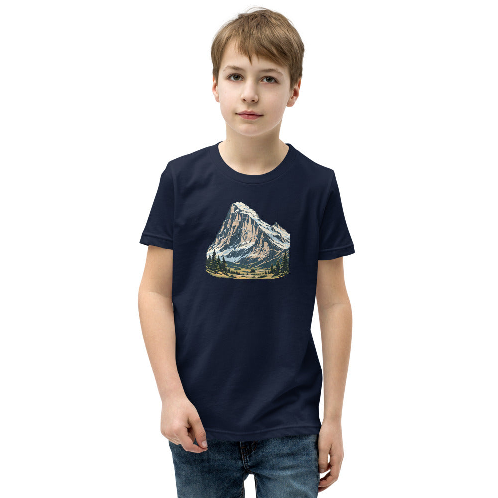 Eiger Grindelwald Kinder-T-Shirt – Marineblau